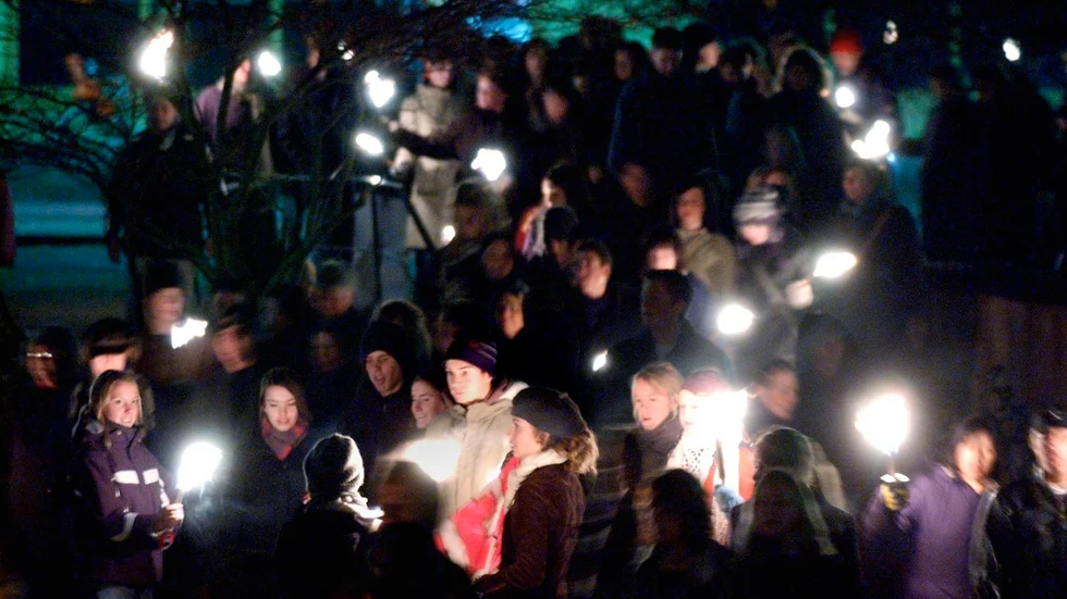 Under 2000-talet har Nyköping haft ett flertal fackeltåg till minne av Kristallnattens pogromer. Ämnet är brännande aktuellt.  