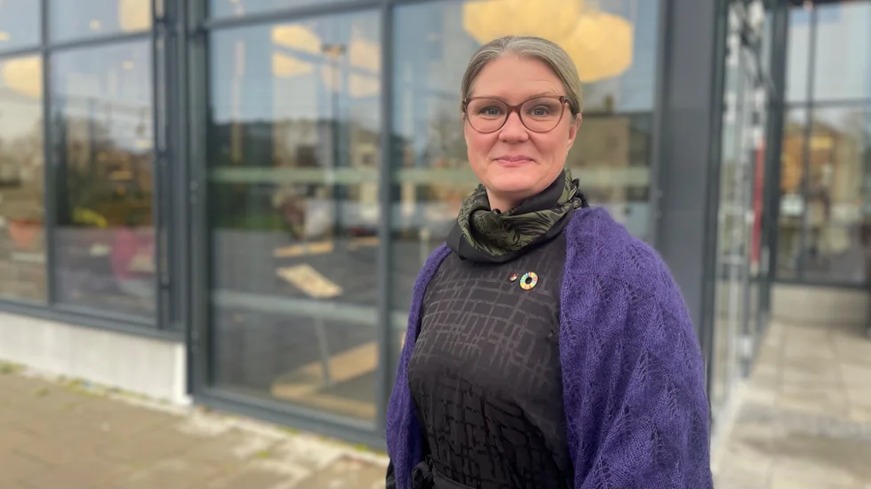 Sara Sjödal har bokat in ett möte med Småföretagarnas Riksförbund för att få veta mer om undersökningen. 
