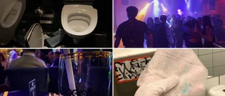 Här hittas kokainet på Uppsalas krogar – servetterna avslöjar