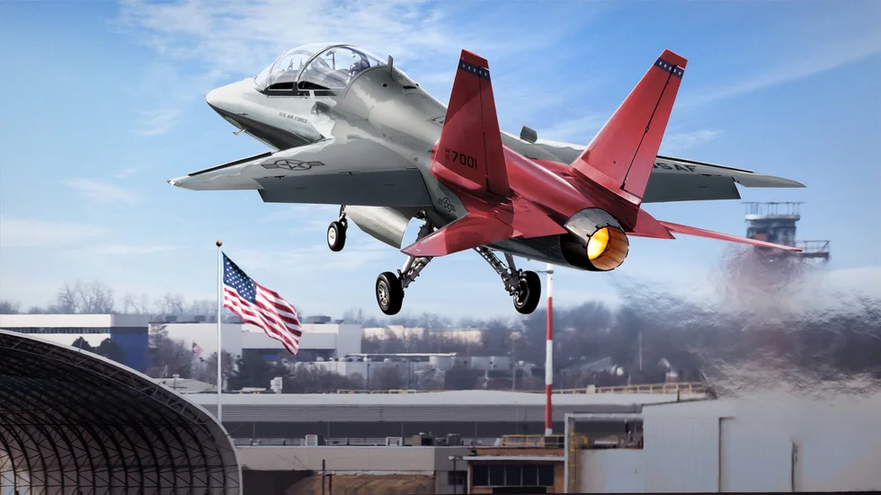 Saab tillverkar bakkroppen till skolflygplanet T7-A som beställts av det amerikanska flygvapnet. 
