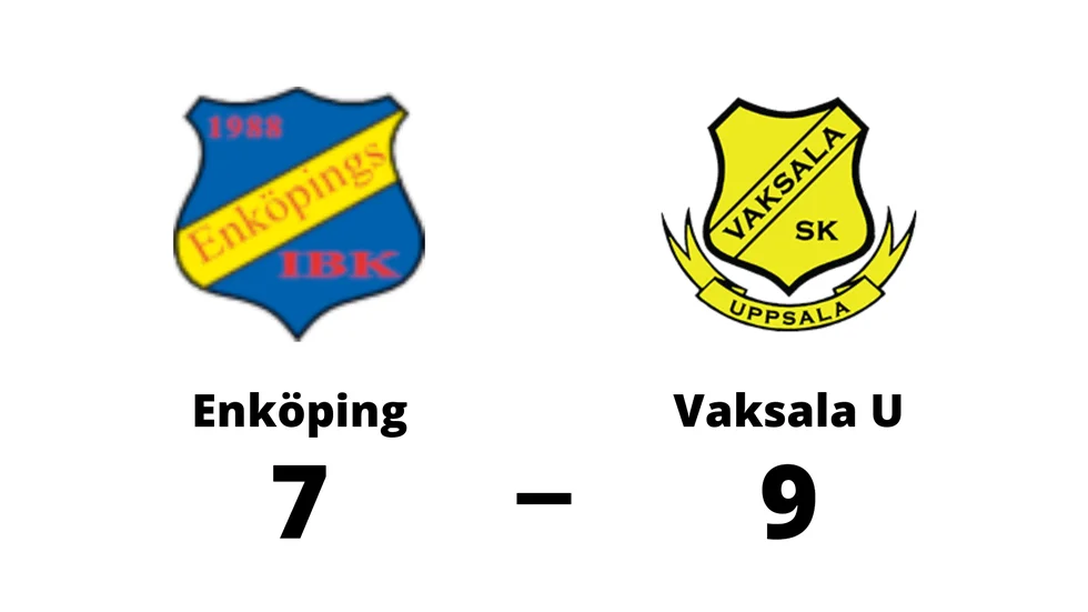 Enköping IBK förlorade mot Vaksala SK IBK U