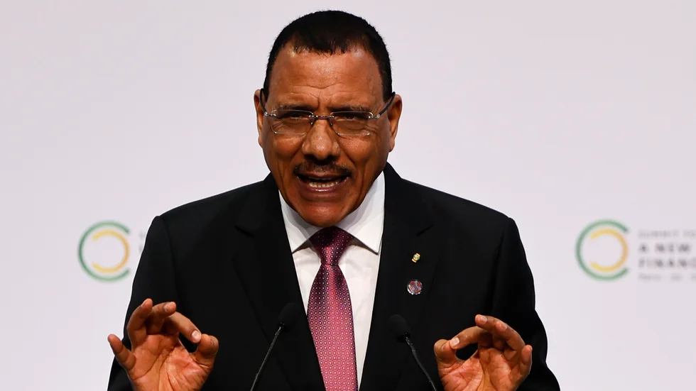 Mohamed Bazoum, Nigers avsatta president. Arkivbild.
