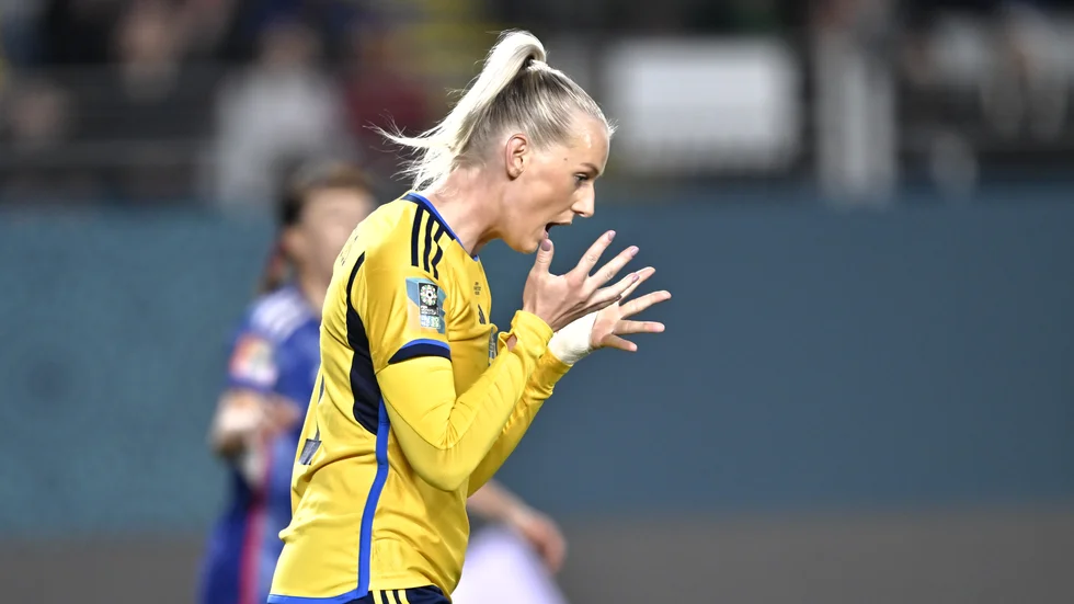 Sveriges Stina Blackstenius vill inte lämna VM utan medalj.