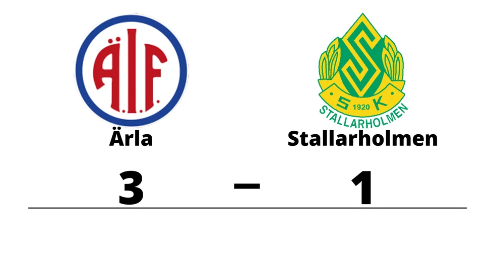 Ärla IF vann mot Stallarholmens SK