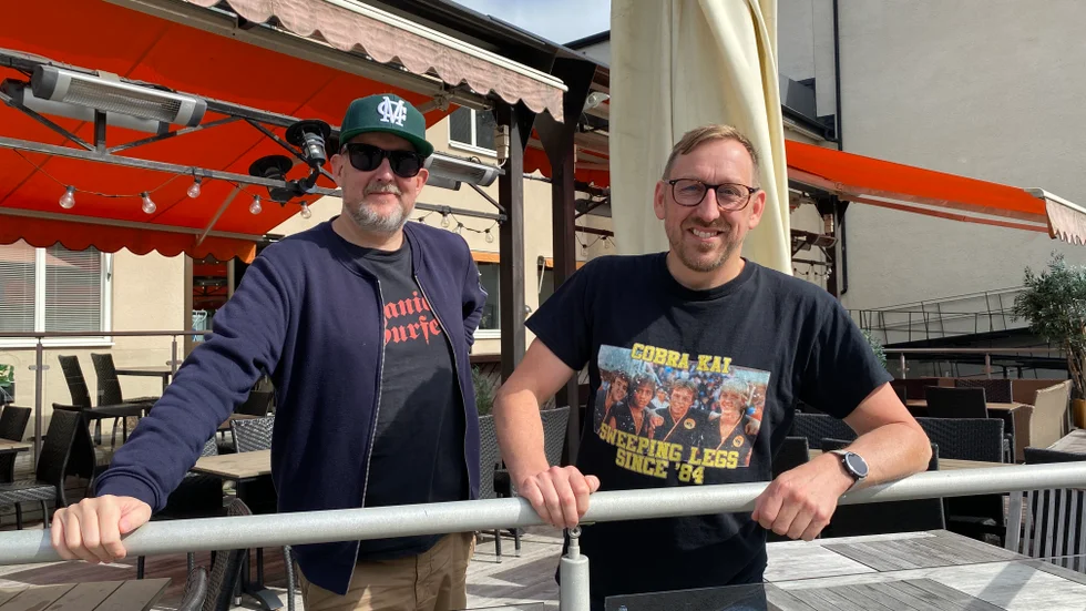 Andreas Johansson och Patrik Persson samarbetar på en ny satsning.