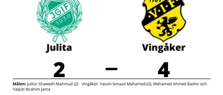 Segerraden förlängd för Vingåker - besegrade Julita