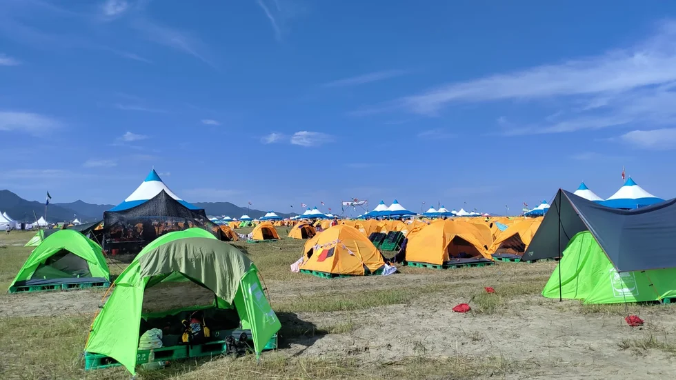 World Scout Jamboree är ett av världens största scoutläger. Runt 2200 scouter från Sverige är på plats i Sydkorea där årets läger hålls.