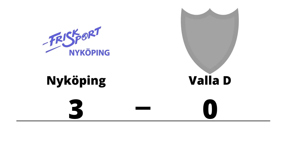 Nyköpings FK vann mot Team Valla D