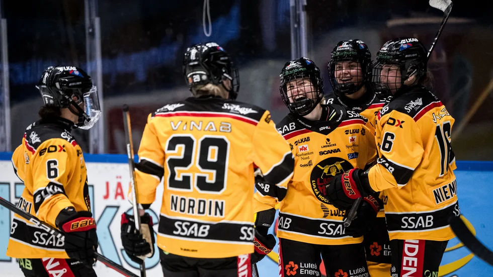 Luleå Hockey lyckades, till slut, att få hål på Ida Boman i Djurgårdens kasse.