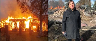 Kyrkoherden beskriver chocken: "Vår orgel ligger i askan" 