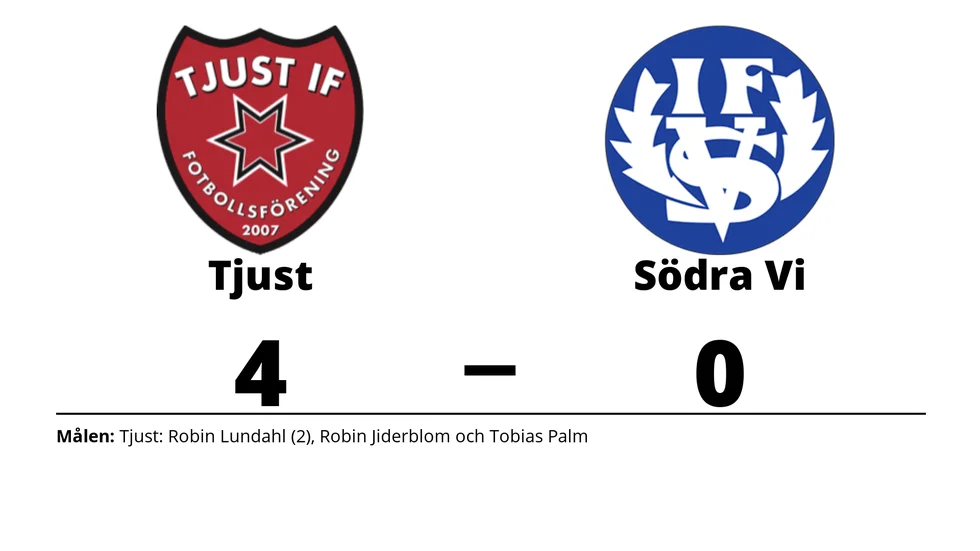 Tjust IF FF vann mot Södra Vi IF