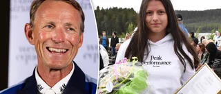 Efter succén: 17-åringen fick tävla mot OS-guldmedaljören