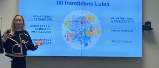 Luleå Ladies besökte stadsbyggnadskontoret