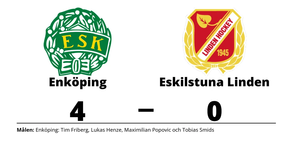 Enköpings SK vann mot Eskilstuna Linden Hockey