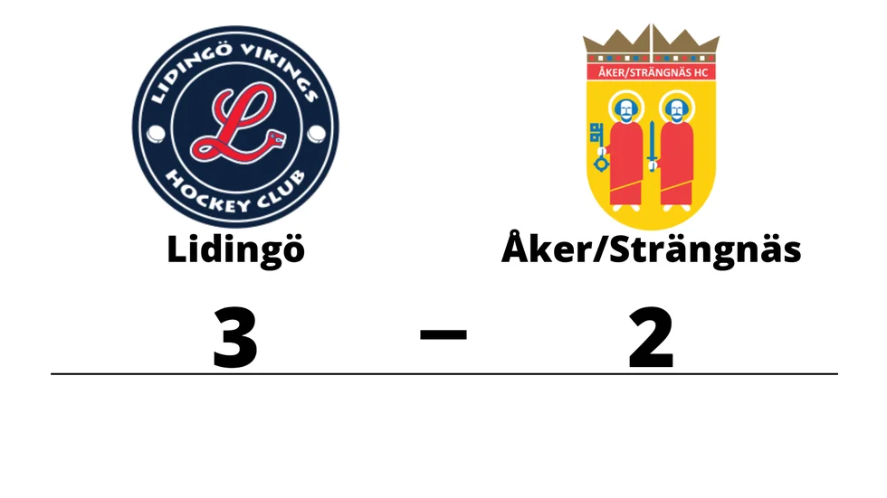Lidingö Vikings HC vann mot Åker/Strängnäs HC