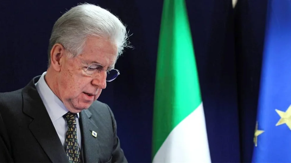 Mario Monti. Demokratiskt vald tjänsteman.