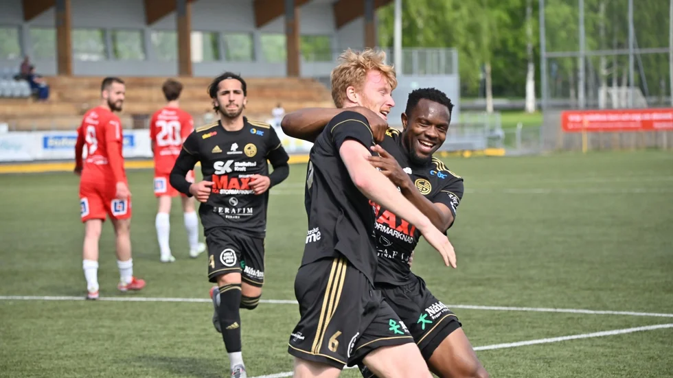 ”Första målet känns alltid bra”, säger Jonathan Käller, som säkrade segern med sitt första mål för säsongen.