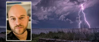 Åskvädret: Han fångade blixten på bild
