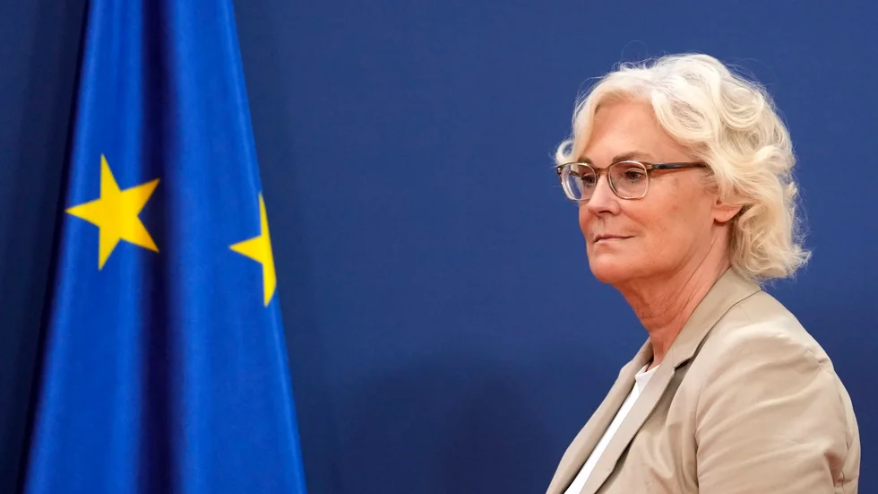 Tysklands försvarsminister Christine Lambrecht. Arkivfoto.