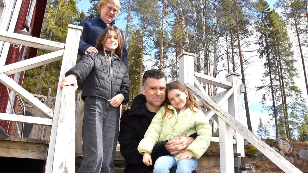 Mamma Berit Lindgren, farmor till David Lindgren Zacharias två barn Yael och Joni.