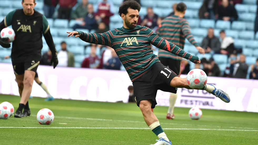 Mohamed Salah stannar i Liverpool nästa säsong. Arkivbild.