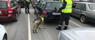 Alla passagerare blev kroppsvisiterade