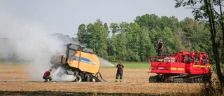 Rådiga lantbrukare hyllas av brandmännen