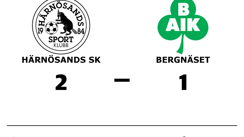 Härnösands SK vann mot Bergnäsets AIK