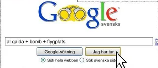 All makt utgår från Google?