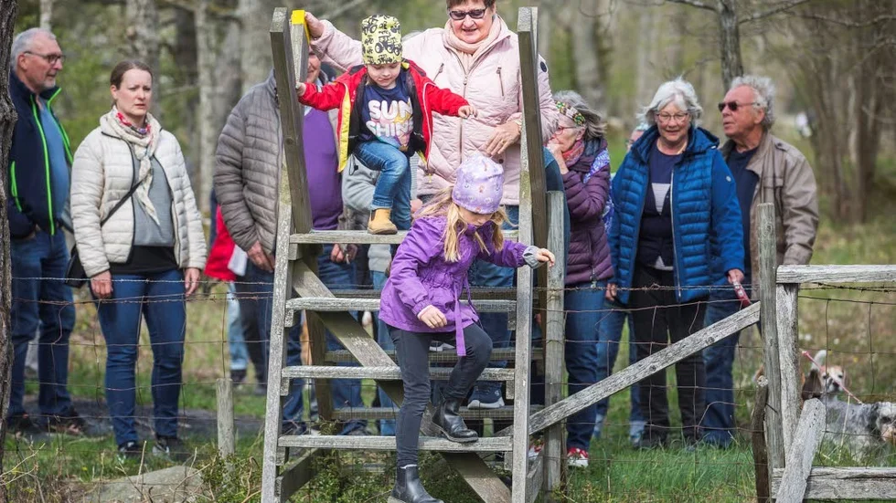 Friluftsaktivitet över generationsgränserna på Stavgard