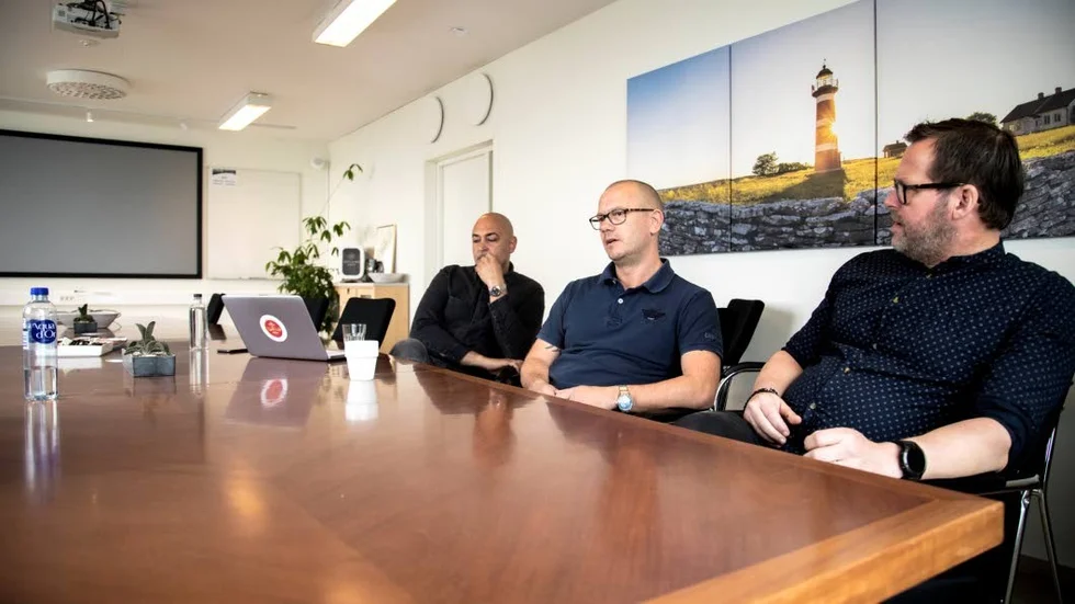 Lars Hansson, Henrik Jakobsson och Håkan Solberg menar att det märks att deras produkter nu får mer synlighet och marknadsföring.