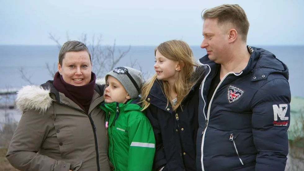 Den gotländska familjen fick änglahjälp via tv-programmet.