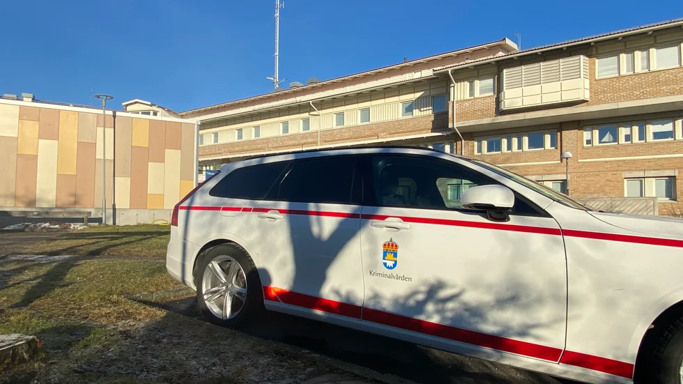 Häktet i Nyköping där de åtalade männen sitter inlåsta.