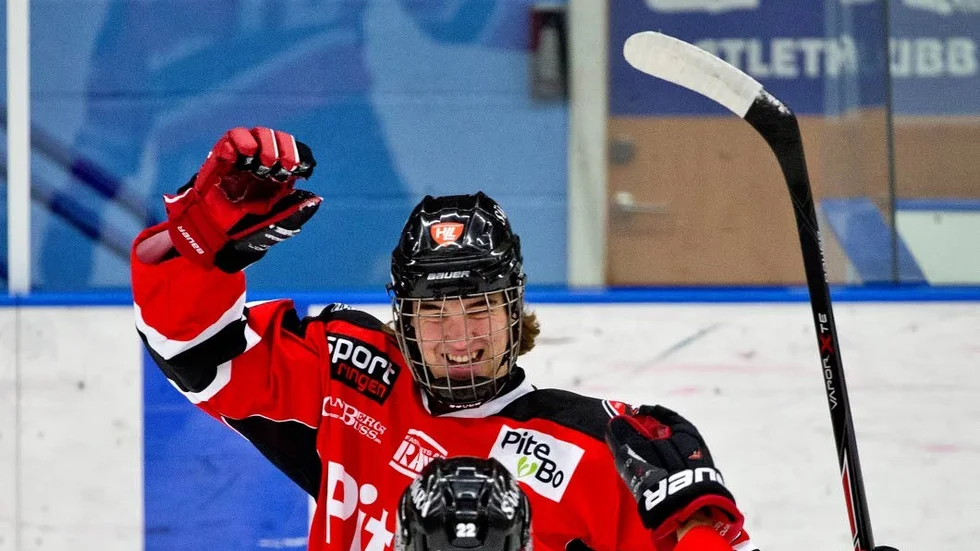 Hjälte. Jonatan Harju blev Piteås matchhjälte i premiären av allettan.
