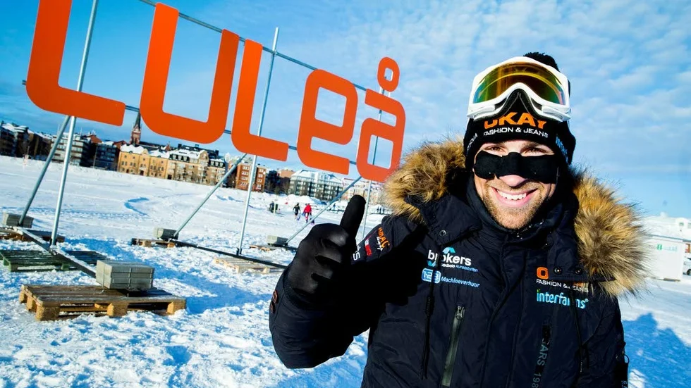 Vinnare. Luleå lägger ner 700 000 per år på att anordna skrodskoloppet KPN Grand Prix men det blir även intäkter i form av det besökarna spenderar i Luleå i form av hotell, restaurangbesök shopping och andra nöjen. På bilden ses årets vinnare i KPN Grand Prix, Crispijn Ariens.