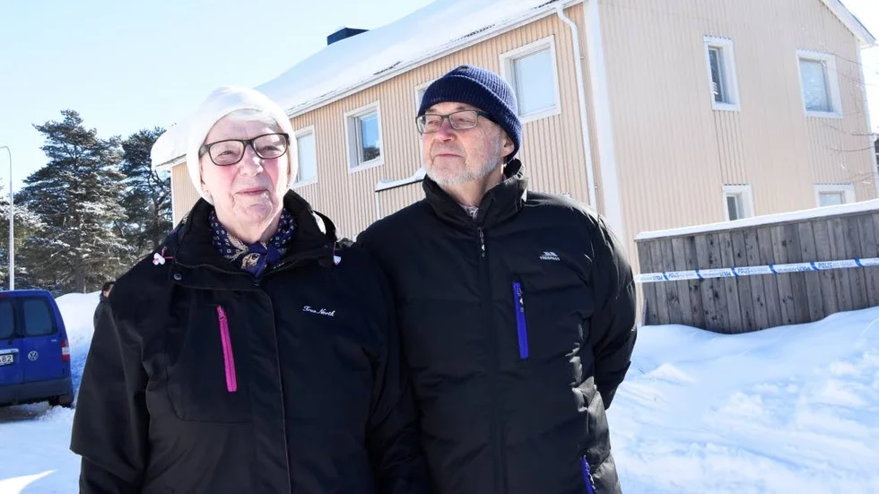 "Illa att det händer". Elisabeth Åkerlund och Ivan Åkerlund bor på Östermalm.