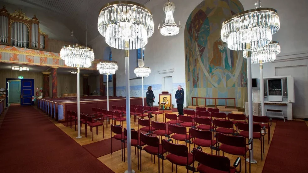 Överluleå kyrka i Boden.