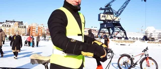 "Vintertramparna" visade vägen på isen