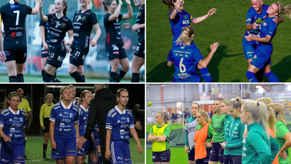 Notviken, Trångfors, Storfors och Bergnäset är de fyra lagen från länet i division 1.