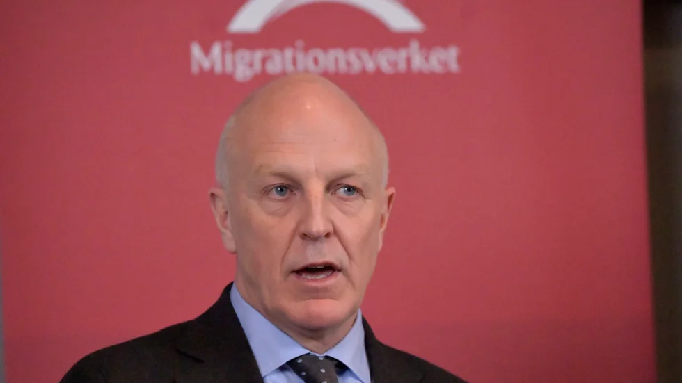 Magnus Önnestig, avdelningschef på Migrationsverket. Arkivbild.