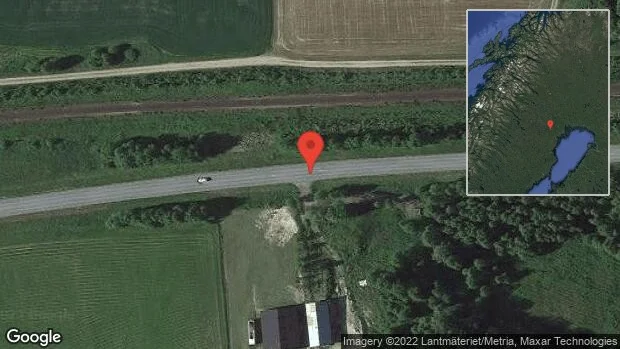 Stopp på väg 94 på grund av en trafikolycka
