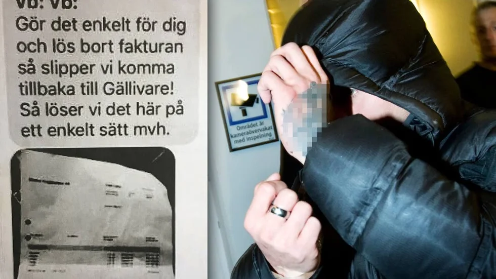 VÅLDSVERKAREN. Gällivareföretagaren fick påhälsning av 31-åringen, med förflutet inom grov organiserad brottslighet. En skuld motsvarande drygt 400 000 kronor skulle drivas in.