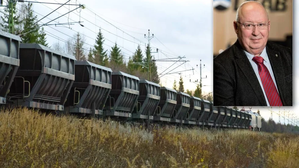 KRITIKEN. LKAB hade hoppats på utbygganden av en dubbelspårig malmbana – men förgäves. " När järnvägen blir ett hinder för oss, innebär det ett långsiktigt hot mot LKAB", säger Bo Krogvig, informationsdirektör.
