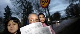 Sänkt hastighet vid Roma kyrkskola