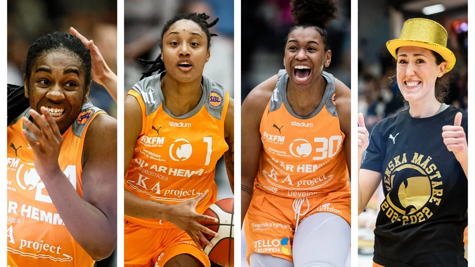 Taylor Murray, Jaelyn Brown, Akienreh Johnson och Kate Oliver kommer alla spela basket någon annastans än i Dolphins. 