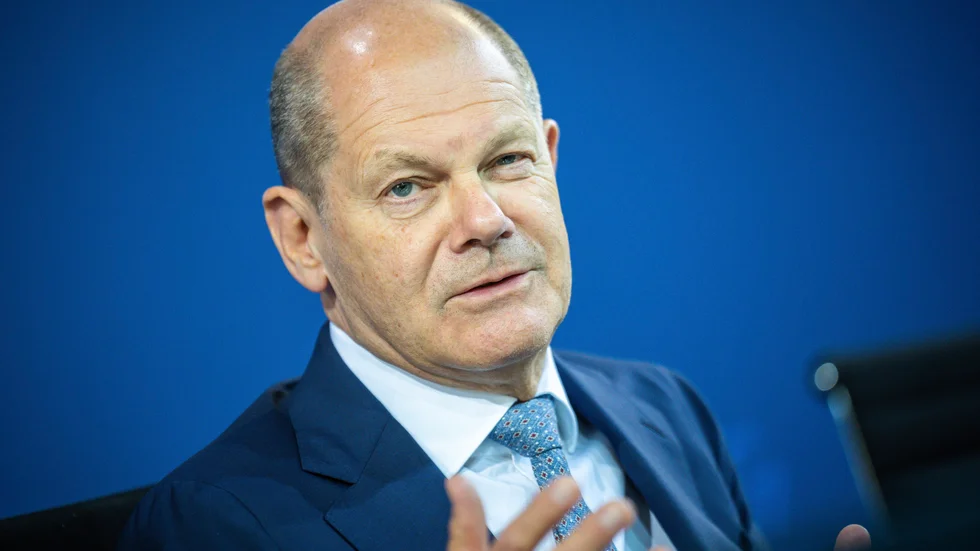 Tyskland förbundskansler Olaf Scholz är långt ifrån Ukrainas bäste bundsförvant.