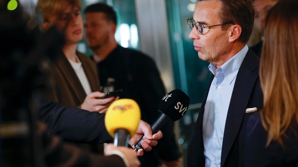 "Kan det vara så enkelt att de till höger fått panik efter senaste opinionsundersökningen?", undrar insändarskribenten. (Arkivbild)