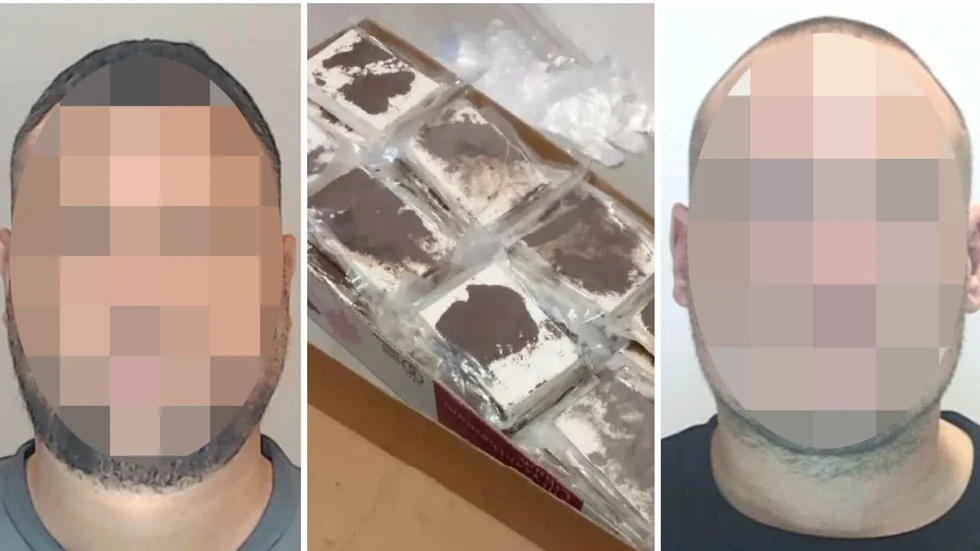 Till vänster "Superspridaren" som är häktad i sin frånvaro i målet mot Gottsundanätverket. T h den 43-åring från Gottsunda som utpekas som ledare för nätverket. I mitten ett amfetaminbeslag som ingår i rättsfallet.   