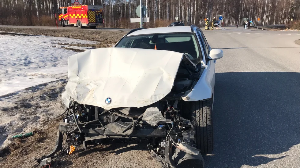 Trafikolycka Älvvägen öjebyn