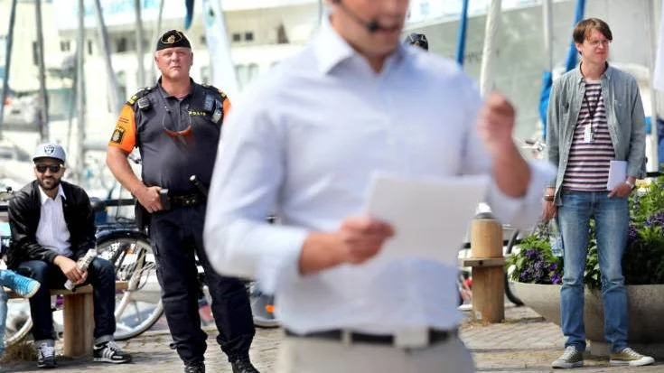 Svenskarnas parti under förra årets Almedalsvecka.